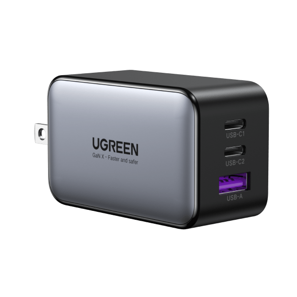 Ugreen Nexode 65W USB C Wall Charger - 3 Ports