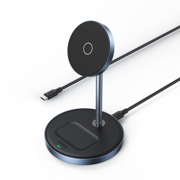 UGREEN 2-in-1 Magnetic Wireless Charging Station