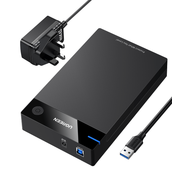 Ugreen 3.5 Inches USB 3.0 Hard Drive Enclosure