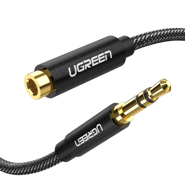 Ugreen 3.5mm Aux Extension Cable with Mic (3FT/6FT/10FT)