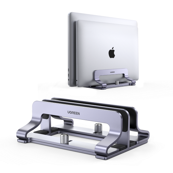 UGREEN Vertical Dual Slot Laptop Stand for Desk
